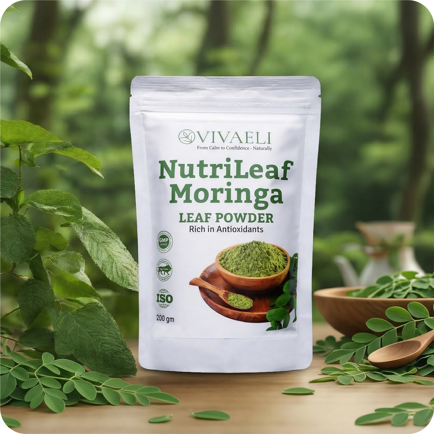 NutriLeaf Moringa Powder — Daily Energy & Complete Nutrition