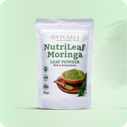 NutriLeaf Moringa Powder — Daily Energy & Complete Nutrition