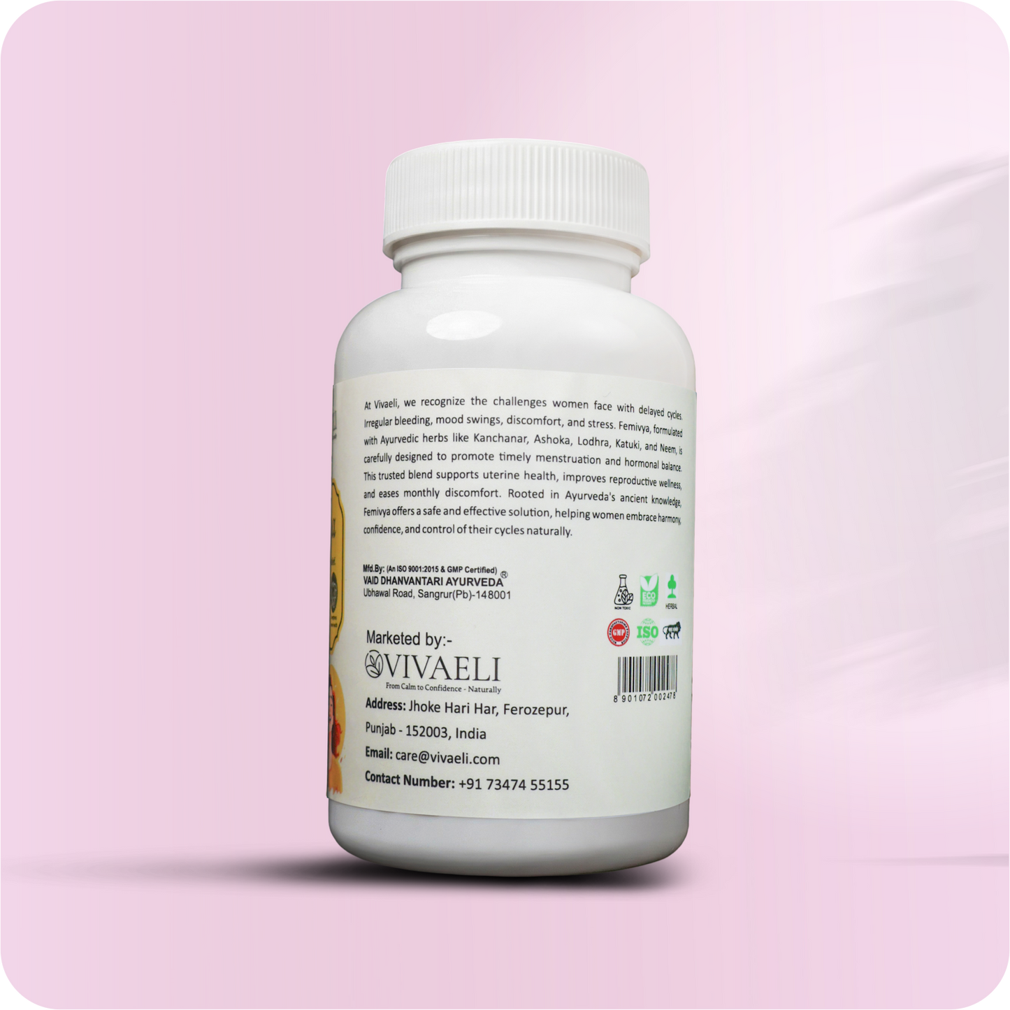 Femiyya + Femora OvaCare Natural Daily Care Combo Pack