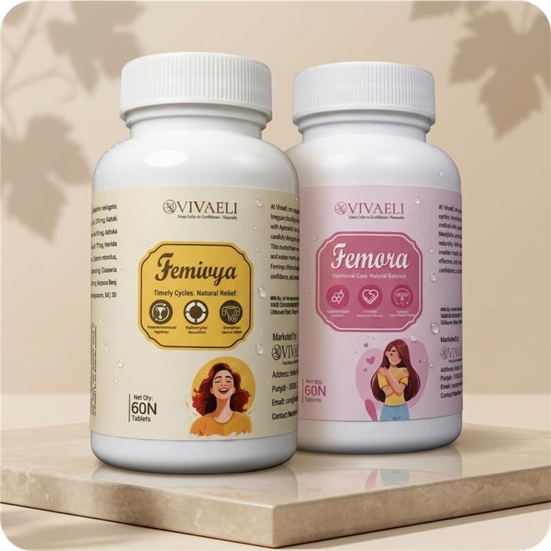 Femiyya + Femora OvaCare Natural Daily Care Combo Pack