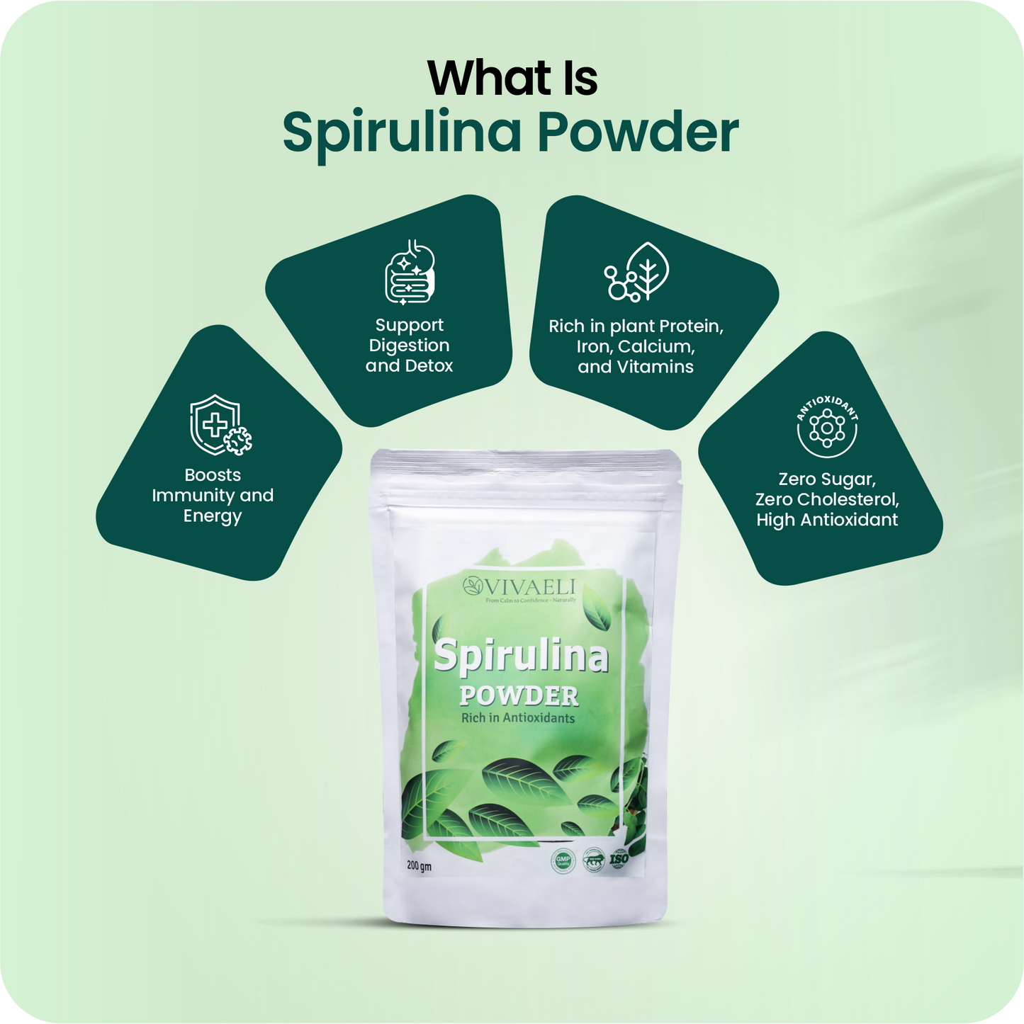 Spirulina Powder — Pure Daily Detox & Energy Superfood