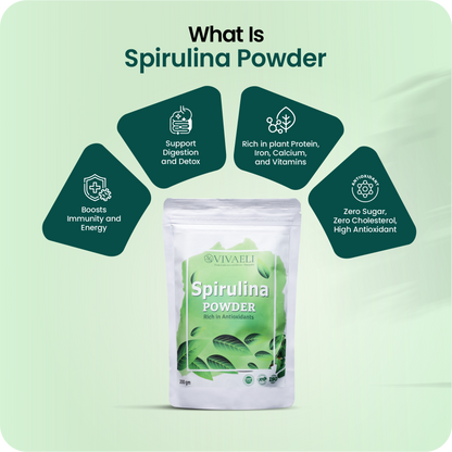 Spirulina Powder — Pure Daily Detox & Energy Superfood