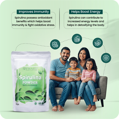 Spirulina Powder — Pure Daily Detox & Energy Superfood