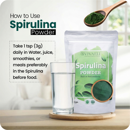 Spirulina Powder — Pure Daily Detox & Energy Superfood